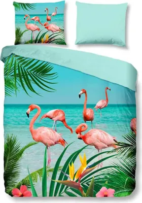 Produktbild von Pure Bettwäsche-Set FLAMINGO 240 × 200/220 cm