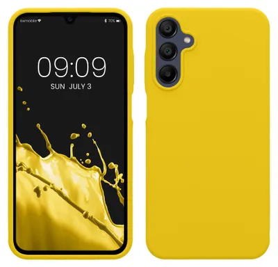 Produktbild von kwmobile KWM000021MF010C, Cover, Samsung, Galaxy A15 5G, Gelb