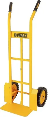 Produktbild von DeWalt Sackkarre DXWT-502 - 400KG Nutzlast - Transportwagen - Stahl - Geschäftlicher und Privater Gebrauch - 60 x 50 x 13,2 CM - Gelb