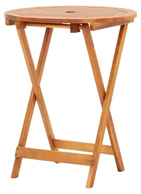 Produktbild von Klappbarer Gartentisch aus Akazienholz, 60 x 75 cm