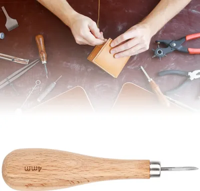 Obrázek produktu pro Kožené šídlo,Kožený děrovací nástroj,Kožený punč,Kosočtvercové šídlo,Diamantové šídlo ,, Kožený nástroj