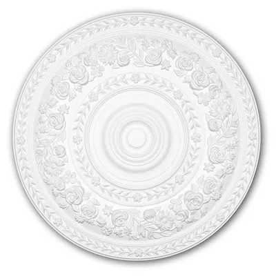 Immagine prodotto di Rosone da soffitto Profhome 156046 Stile rococò / barocco Ø 86 cm