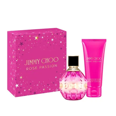 Image de Jimmy Choo Rose Passion Eau de Parfum, 60 ml + Lait corporel, 100 ml