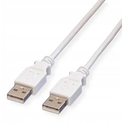 Produktbild von Value USB 2.0 A-A Kabel weiß 0,8m 480 MBit/s