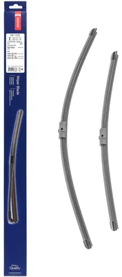 Productafbeelding van DENSO vlakke ruitenwisserset DF-120 (550/450 mm): Twee stille, duurzame ruitenwissers met een