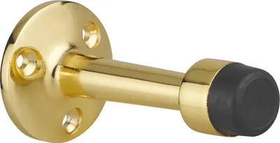Image de Butoir de porte balustre, 75mm, doré - THIRARD