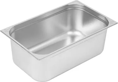 Image de Conteneur GN durable Vogue 1/1 en acier inoxydable 200 mm
