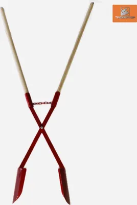 Zdjęcie produktu dla Koparka do otworów rozmiar 1 z uchwytem (110-320 mm) Koparka ręczna Koparka do otworów Szpadel do otworów