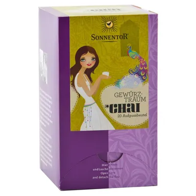 Produktbild von Chai - Gewürztraum 20 Beutel 36g 2er Pack