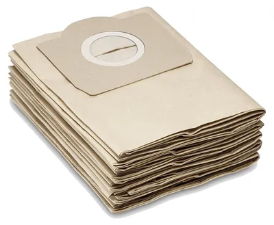 Filterbeutel, 5 Stück, Papier, weiß, für Kärcher WD2-WD3, 6.959-130.0