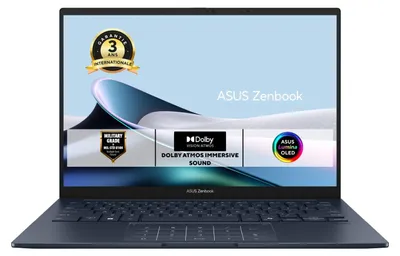Imagen del producto de ASUS Zenbook 14 UX3405CA - ISSQD0X, Intel Core Ultra 7, pantalla de 35,6 cm (14"), resolución de 1920 x 1200 píxeles, 16 GB de RAM, 512 GB de almacenamiento, Windows 11 Pro