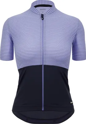 Image de SANTINI Maillot cycliste manches courtes - COLORE RIGA - Violet/Bleu L