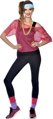 Produktbild von 80er Jahre Netzshirt in Pink