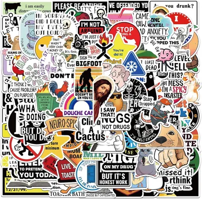 Image de Lot de 150 autocollants, en vinyle, pour scrapbooking et carnet