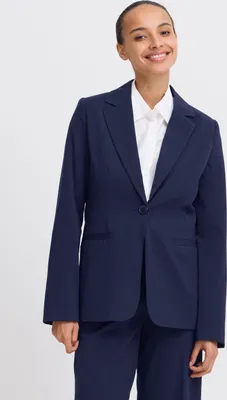 Produktbild von b.young BYDANTA Damen Blazer Longblazer/Kurzblazer Jacke figurumspielend