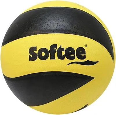 Image de Ballon de Volley Softee Twister Jaune/Noir