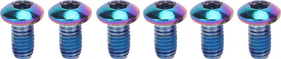 Zdjęcie produktu dla M5x10mm Mountainbike Bremsscheibe Titanstahlschraube Fahrrad Universal T25 Head BoltScolorful