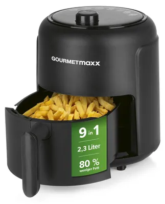 Obrázok produktu pre Gourmetmaxx 4067522019701, Teplovzdušná fritéza, 2,3 L, 200 °C, 200 °C, 60 min, Samostarný