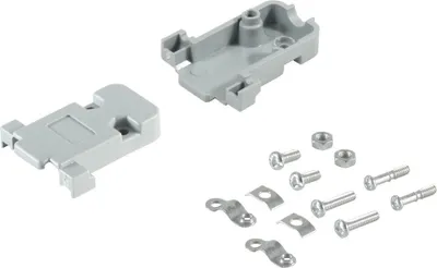 Produktbild von Gehäuse-Schalen Sub D-Stecker 9pol. postgrau