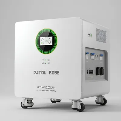 Produktbild von 48V 6200W Hybrid-Wechselrichter mit 16,07kWh 314Ah LiFePO4 PV Solarspeicher