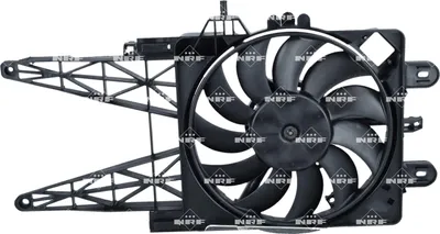 Produktbild von NRF 47248 Lüfter Motorkühlung Kühlerlüfter für FIAT PUNTO (188) Wasserkühler