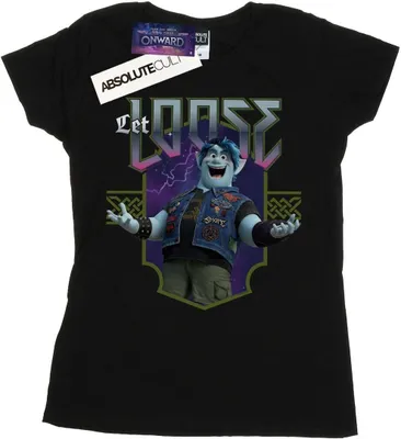Produktbild von Disney - "Onward Let Loose" T-Shirt für Damen BI36558 (S) (Schwarz)