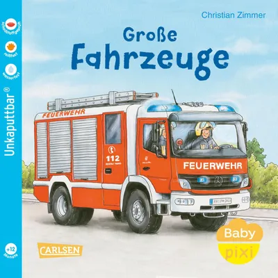 Produktbild von Baby Pixi (unkaputtbar) 153: Große Fahrzeuge