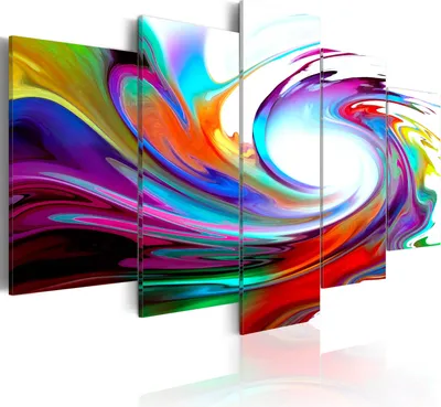 Produktbild von Modernes Wandbild 020101-234 (200x100) - 5 Teilig Bilder Fotografie auf Vlies Leiwnand Foto Bild Dekoration Wand Bilder Kunstruck