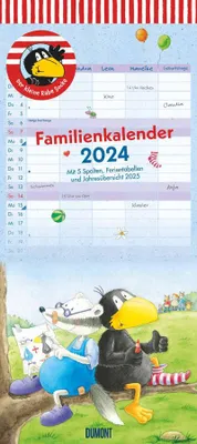 Produktbild von Familienkal. 2024 Der kleine Rabe Socke