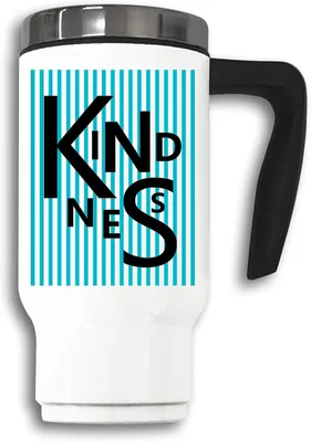 Produktbild von Thermobecher für Kaffee und Tee in Blau mit 480 ml