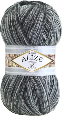 Strickgarn ALIZE Tig Color Grautöne