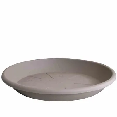Obrázek produktu pro Podmiska pod květináč MEDEA plastová hnědo šedá d40cm