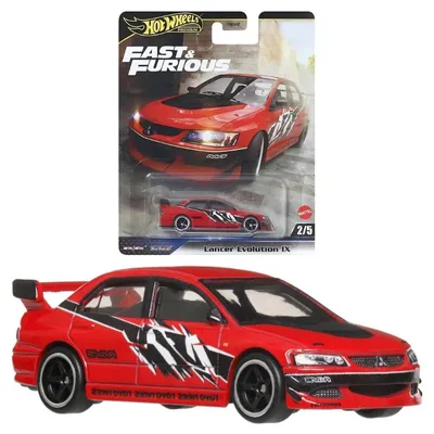 Immagine prodotto di Hot Wheels Fast & Furious JBM02, Auto, 3 anni, Metall, Rot
