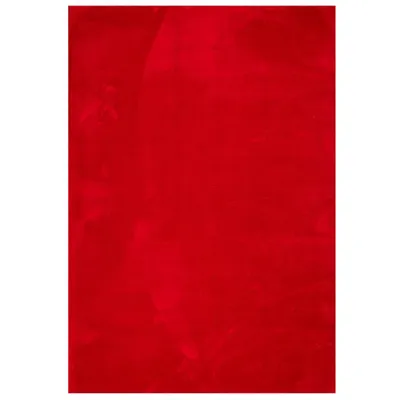 Produktbild von vidaXL Teppich HUARTE Kurzflor Weich und Waschbar Rot 160x230 cm