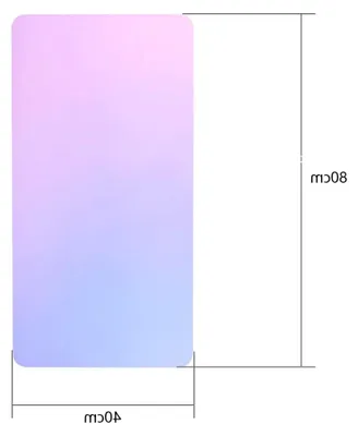 Produktbild von Schreibtischunterlage Leder, 80x40 cm, Abwischbar, Kunstleder, Rosa, für Büro und Zuhause