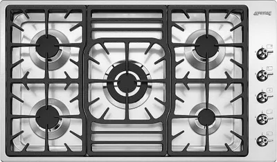 Immagine prodotto di Smeg Classic PGF95 4 Piano cottura Da incasso 87 cm Gas 5 Fornelli Acciaio inox