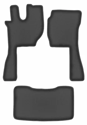 Imagen del producto de Alfombrillas de moqueta para Volvo FH16- 4 generacja 2012- (automático) – juego de 3 piezas, gris grafito, a medida – Wielganizator DURBAN
