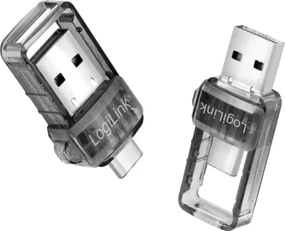Produktbild von LogiLink BT0054, USB, Grau, Transparent, 10 m, USB, 21 mm, 34,5 mm