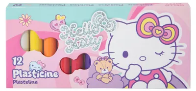 Immagine prodotto di Pasta modellabile Hello Kitty rosa, 12 colori