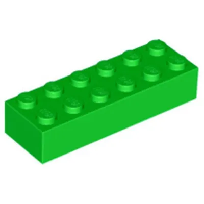Immagine prodotto di Mattoncini Lego® 2x6 2456 - 1 pezzo verde chiaro