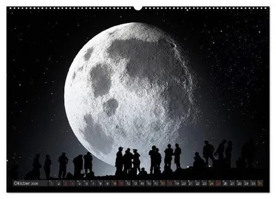 Produktbild von Sonne und Mond - faszinierend und anziehend (hochwertiger Premium Wandkalender 2026 DIN A2 quer), Kunstdruck in Hochglanz