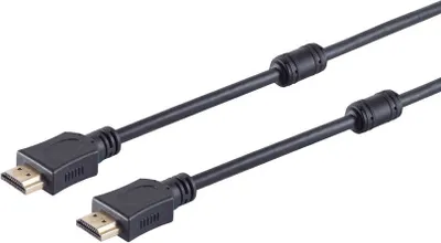 Produktbild von HDMI A-Stecker/HDMI A-Stecker verg Ferrit HEAC 5m