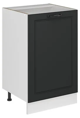 Productafbeelding van Onderkast voor keukenmeubel Vicco R-Line, antraciet/wit, 50 cm, zonder werkblad, model 70115