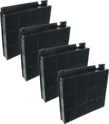Produktbild von vhbw 4x Aktivkohlefilter kompatibel mit AEG AIH9816AM, 94215070901, AHW6410AM, 94215071000, 94215070800, 94215070900, 94215070801 Dunstabzugshaube
