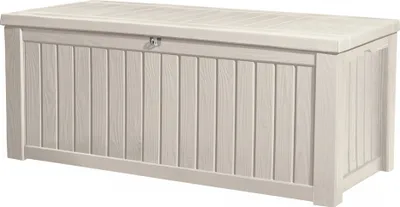 Produktbild von Keter Rockwood - zahradní box 570 L - 155 x 72 x 64 cm - krémový
