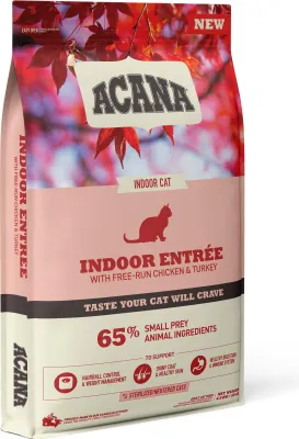 Productafbeelding van ACANA Indoor Entrée - droogvoer voor katten - 4 kg / 5 kg