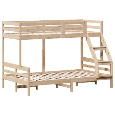 Produktbild von Etagenbett 80x200/120x200 cm Massivholz Kiefer