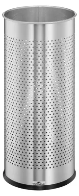 Edelstahl-Paraplubak, 28,5 Liter, Silber, rund