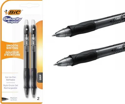 Produktbild von BIC Gel-ocity, Schwarz, 2 Stück(e)
