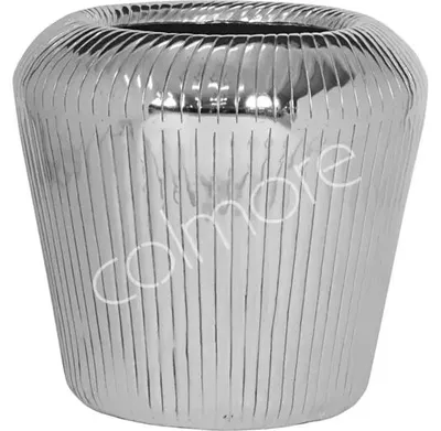 Zdjęcie produktu dla Wazon aluminiowo-niklowy, wymiary: 53x53x50 cm
